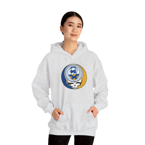 Johnson & Wales Grateful Dead Unisex Heavy Blend Hoodie StealieShop