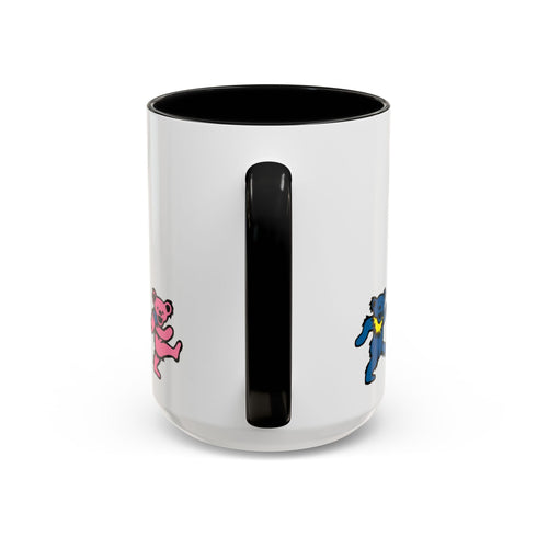 Grateful Dead - Dancing Bears Stealie Coffee Mug - StealieShop