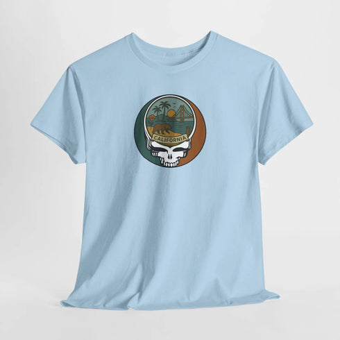 Grateful Dead - California State Stealie Grateful Dead Grateful Dead T-Shirt - StealieShop