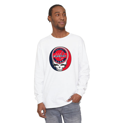 Washington Capitals Vineyard Collection Unisex Garment-Dyed Long Sleeve T-Shirt