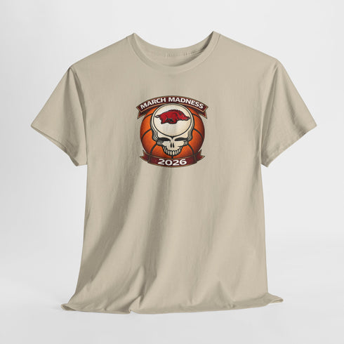 Arkansas March Madness 2026 Basketball Stealie T-shirt