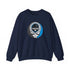 Grateful Dead - Carolina Panthers Stealie Grateful Dead Crewneck Sweatshirt - NFL - StealieShop