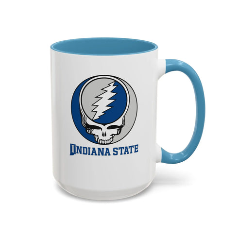 Indiana State University Grateful Dead Stealie Coffee Mug (11oz or 15oz) - StealieShop