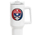 Grateful Dead - The Ballpark Collection: Philadelphia Baseball Edition "Fat Man" Tumbler, Double Insulated 40oz Travel Mug - StealieShop