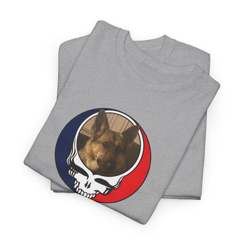 Custom Dog Stealie Unisex Grateful Dead T-Shirt (109)