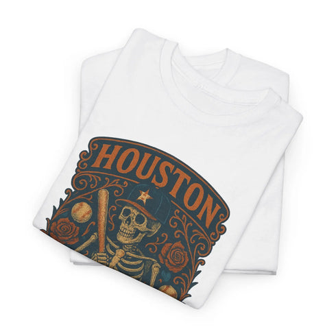 Grateful Dead - Houston Astros Retro Poster Art T-shirt - StealieShop
