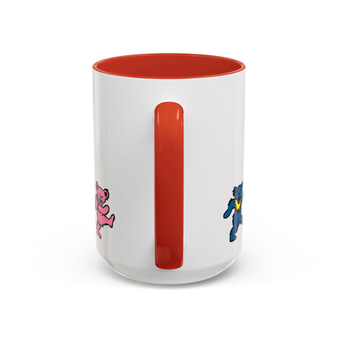 Grateful Dead - Dancing Bears Stealie Coffee Mug - StealieShop