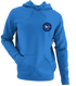 New York Football Dancing Bear - Premium Grateful Dead Left Chest Hoodie - Royal
