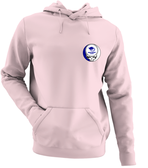 Marymount Lax - Premium Grateful Dead Left Chest Hoodie - Light Pink