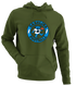 Carolina Football Dancing Bear - Premium Grateful Dead Hoodie - Military Green
