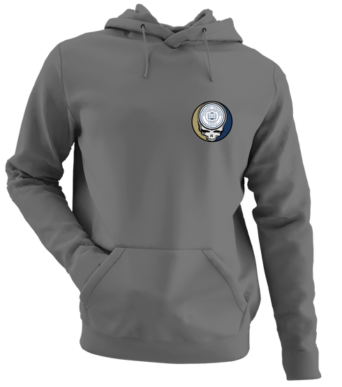 Juniata - Premium Grateful Dead Left Chest Hoodie - Charcoal - 8