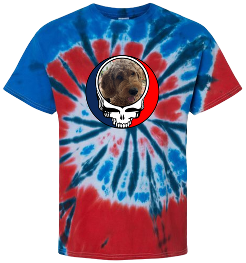 1537 - Custom Stealie Tie-Dye