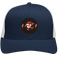 Cleveland Football Dancing Bear Stealie Grateful Dead Trucker Cap - Navy | White