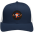 Cleveland Football Dancing Bear Stealie Grateful Dead Trucker Cap - Navy | White