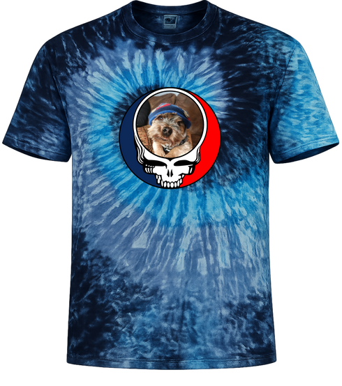 1655 - Custom Stealie Tie-Dye
