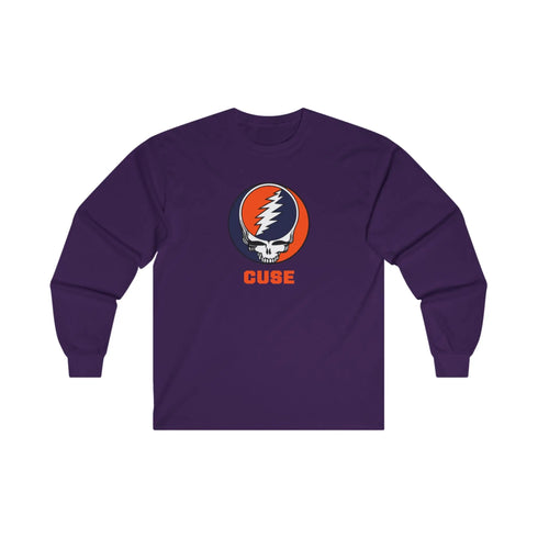 Syracuse University - 'CUSE Grateful Dead Long Sleeve Tee - StealieShop