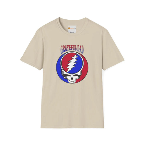Grateful Dead - Grateful Dad Stealie Grateful Dead T-Shirt - StealieShop
