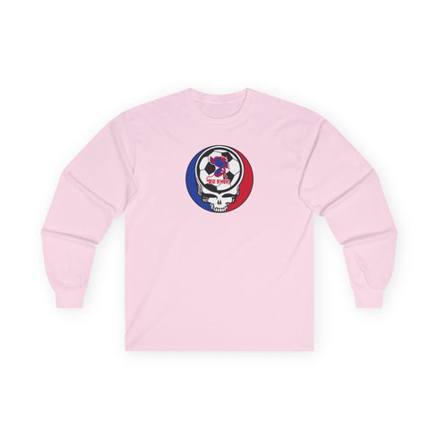 DePaul Billy Blue Stealie Grateful Dead Long Sleeve Tee
