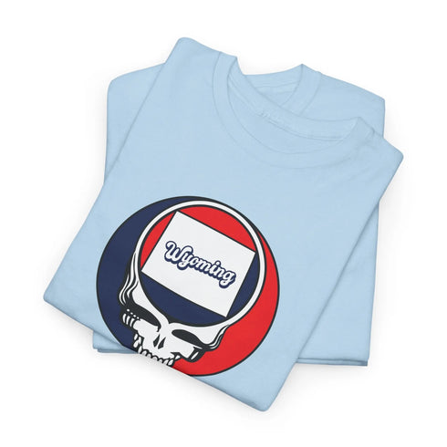 Wyoming Map Stealie Grateful Dead T-Shirt