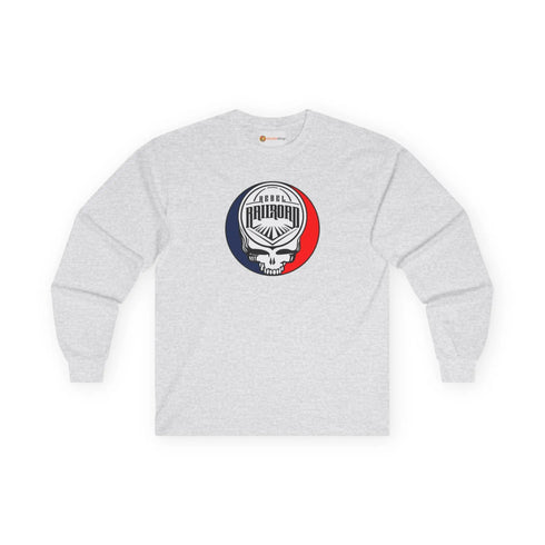 Rebel Railroad Grateful Dead Long Sleeve Tee StealieShop