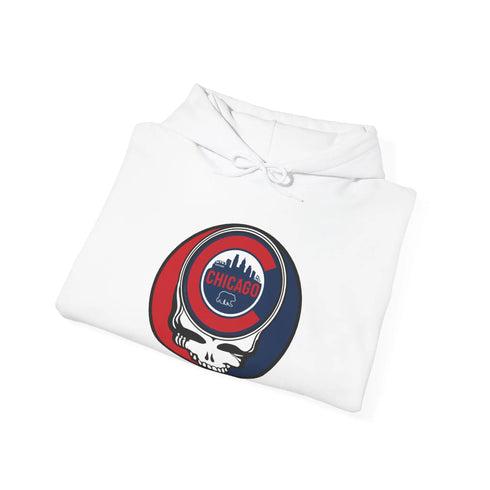 Grateful Dead - Chicago Cubs Grateful Dead Unisex Heavy Blend Hoodie - Hooded Sweatshirt - StealieShop