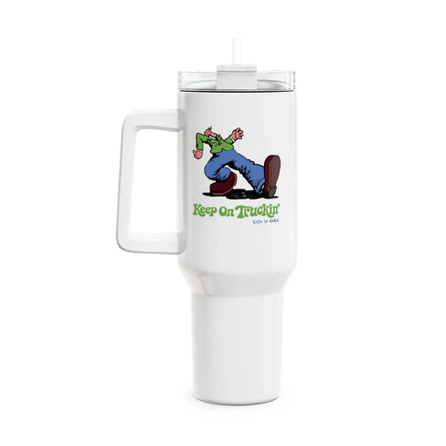 Grateful Dead - The Do-Dah Man "Fat Man" Tumbler, Double Insulated 40oz Travel Mug - StealieShop