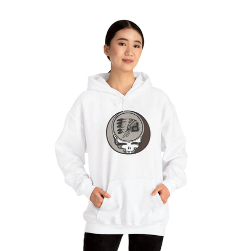 Grateful Dead - St. Bonaventure Throwback Stealie Grateful Dead Unisex Hoodie - StealieShop