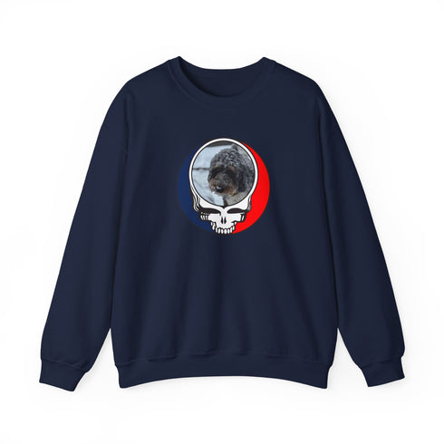 Custom Dog Stealie Crewneck Sweatshirt (142)
