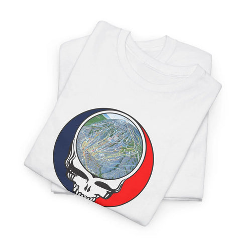 Sugarloaf Trail Map Stealie Grateful Dead T-Shirt
