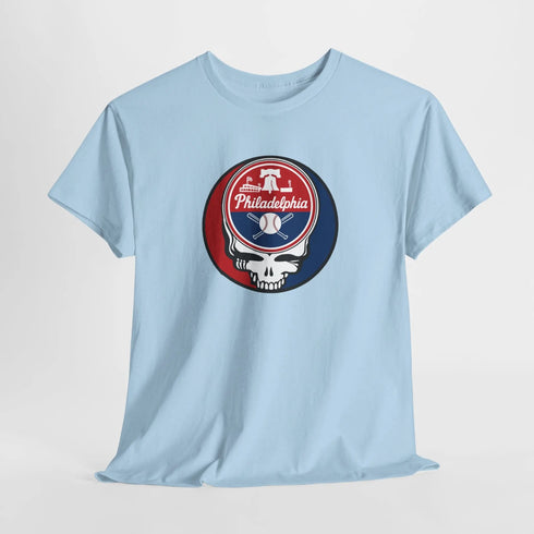 Grateful Dead - Philadelphia Phillies Grateful Dead Steal Your Face T-Shirt - MLB - StealieShop