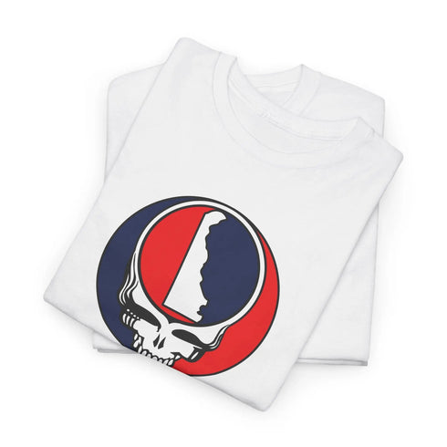 Delaware Map Stealie Grateful Dead T-Shirt