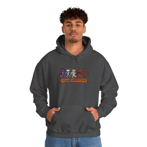 Trick-Or-Treating Bears Premium Unisex Hoodie