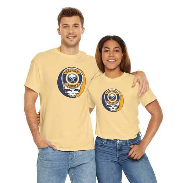 Buffalo Sabres Grateful Dead Steal Your Face T-Shirt - NHL - StealieShop