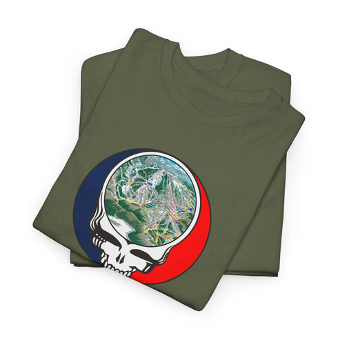 Steamboat Trail Map Stealie Grateful Dead T-Shirt