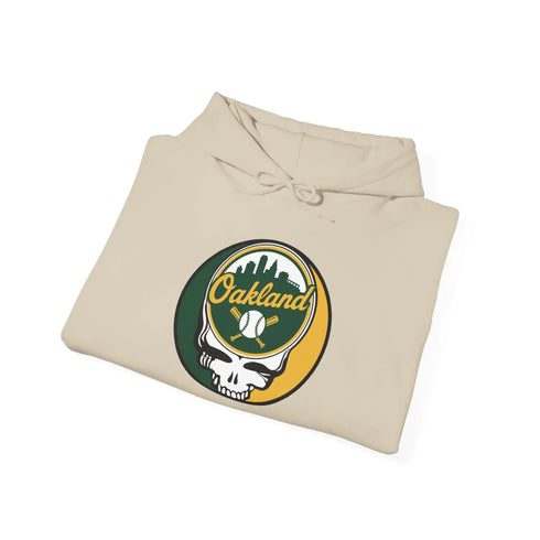 Grateful Dead - Oakland A's Grateful Dead Unisex Heavy Blend Hoodie - MLB - StealieShop