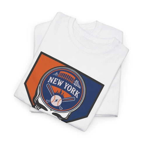 Grateful Dead - Home Run Collection: New York Edition Classic Stealie T-Shirt - MLB - StealieShop