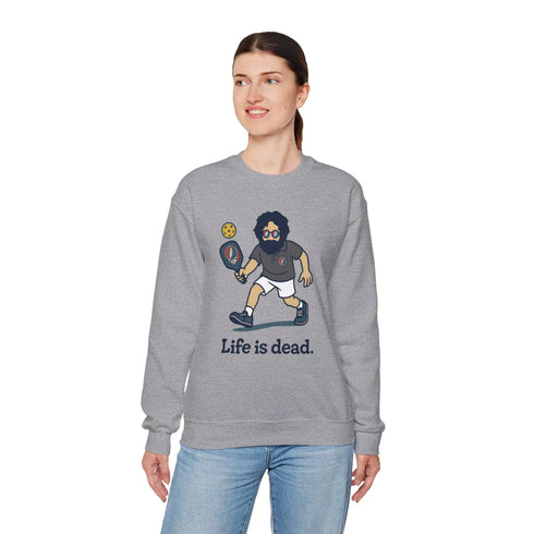 Grateful Dead - Jerry's in A Pickle | Life is dead. Crewneck Sweatshirt - StealieShop