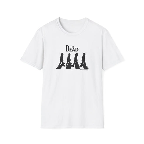 Grateful Dead - "Jerry Road" Haight Street Crosswalk Silhouettes T-Shirt - StealieShop