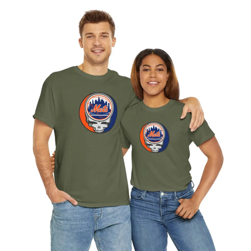 New York Mets Classic Stealie T-Shirt - MLB Printify