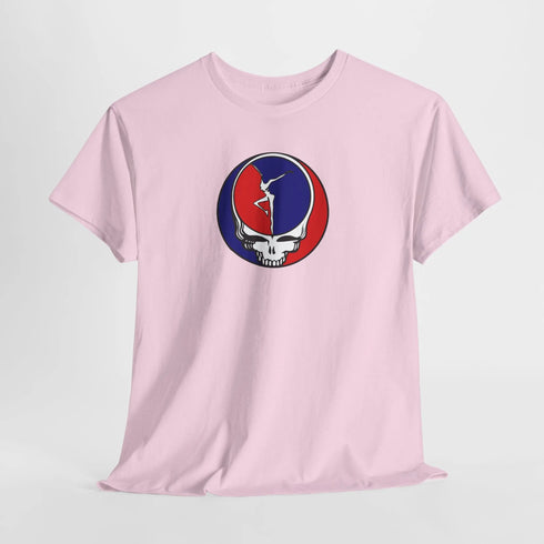 Grateful Dead - Fire Dancer Stealie Unisex Tshirt - StealieShop