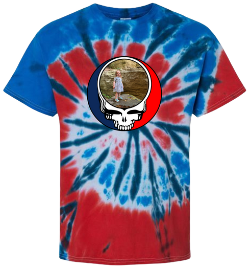 1719 - Custom Stealie Tie-Dye