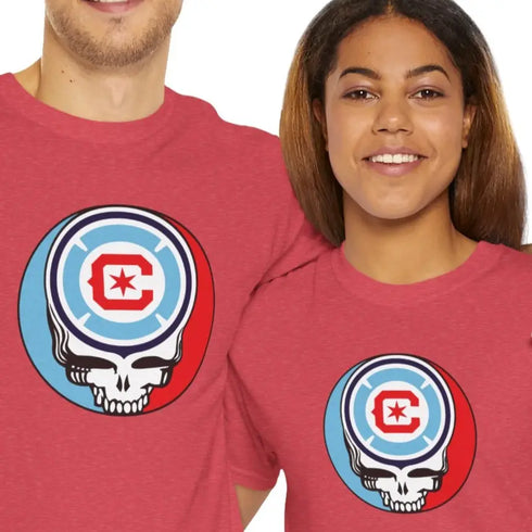 Chicago Fire Grateful Dead T-Shirt - MLS Soccer StealieShop