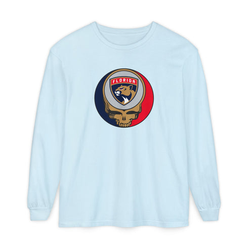 Florida Panthers Vineyard Collection Unisex Garment-Dyed Long Sleeve T-Shirt