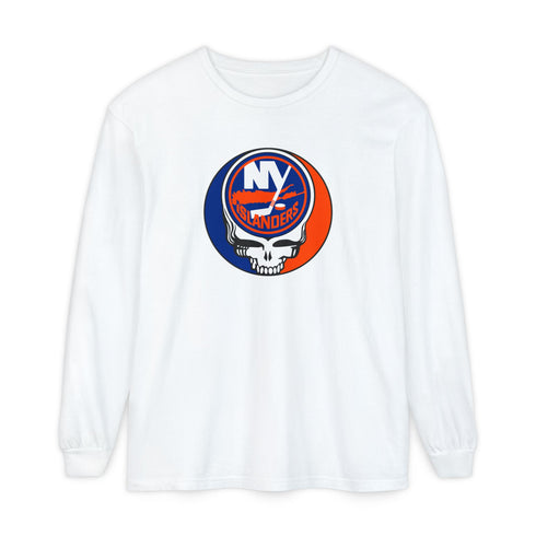 New York Islanders Vineyard Collection Unisex Garment-Dyed Long Sleeve T-Shirt
