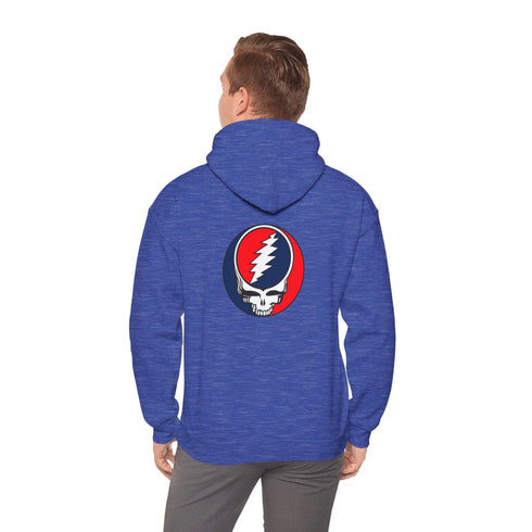 Grateful Dead - Classic Stealie Back Print Grateful Dead Hoodie - StealieShop