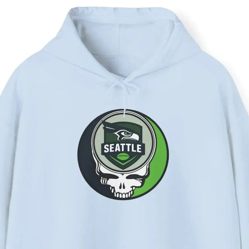 Grateful Dead - The Gridiron Collection: Seattle Edition Stealie Grateful Dead Hooded Sweatshirt - StealieShop
