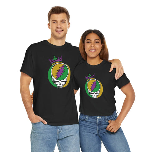 Mardi Gras Grateful Dead T-Shirt StealieShop