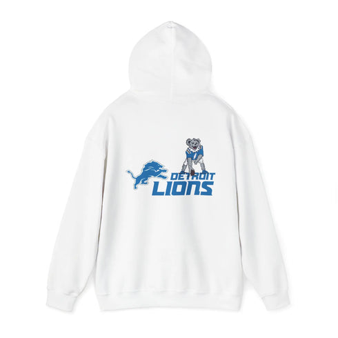 Detroit Lions Dancing Bear Unisex Hoodie - NFL - StealieShop