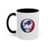 Grateful Dead - The Gridiron Collection: Buffalo Bills Grateful Dead Stealie Coffee Mug - StealieShop