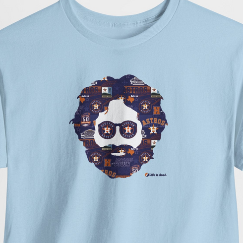 Astros Jerry Life is dead.® Unisex Grateful Dead T-Shirt